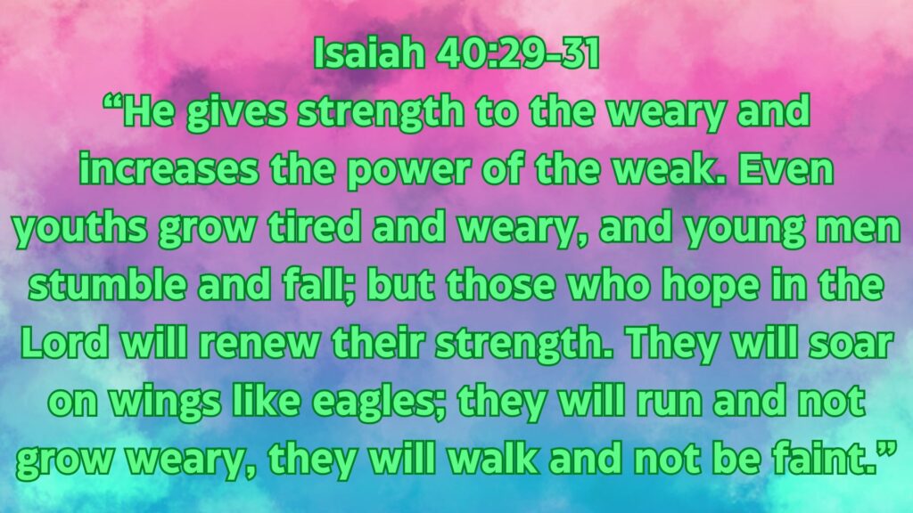 Verses about Strength